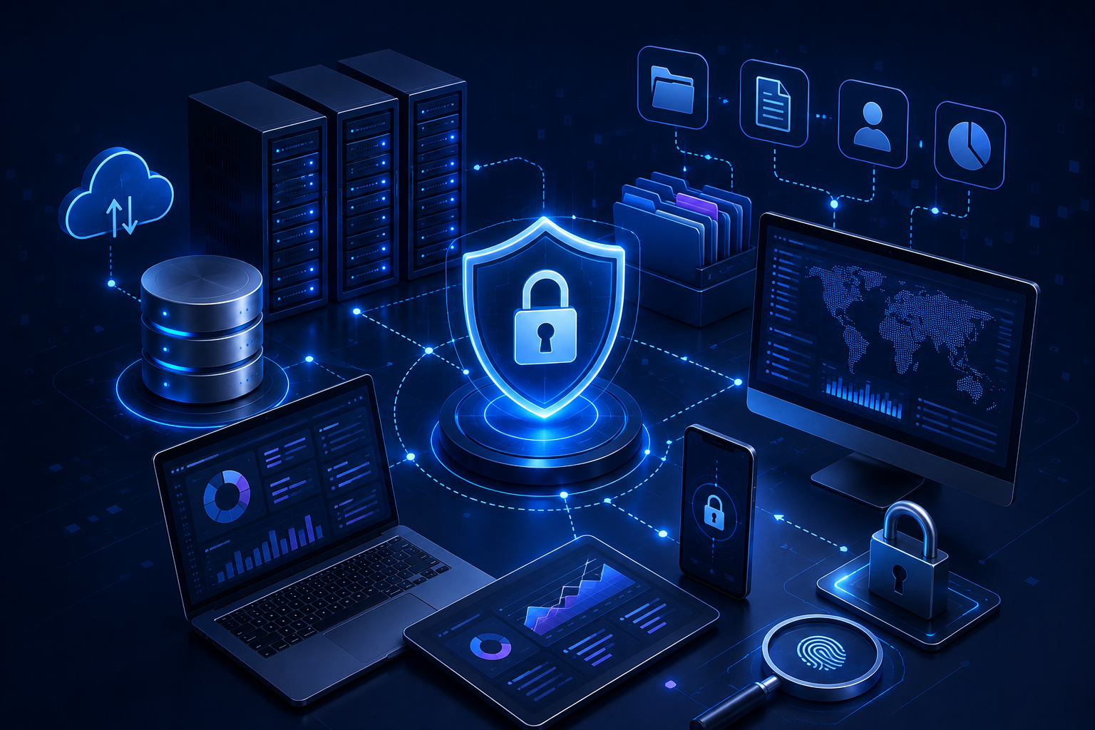 Manage data intelligently and protect what matters most.